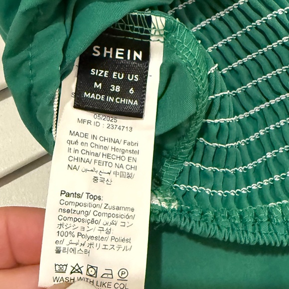 Brand New ZIVAH Wide Leg 2 Piece Trouser Set for Shein  - Size Medium - Picture 7 of 8